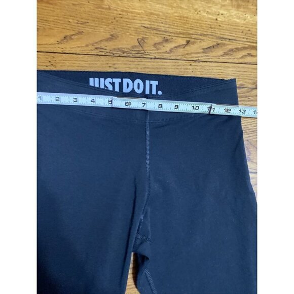 Nike NSW Metallic GX Leggings with Gold Nike and Swoosh Logos - Size Small - Picture 4 of 9